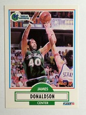 1990-91 Fleer #41 James Donaldson