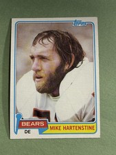 Mike Hartenstine 1981 Topps Chicago Bears #438 FF11