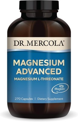 Dr. Mercola Magnesium Advanced - Supports Bone, Joint & Brain Health - Contrib