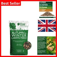 Autumn Winter Fertiliser Paddock Lawn 10kg UK NPK 3-15-15 Sulphur Magnesium