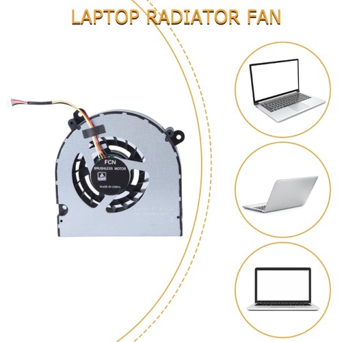 Laptop CPU Cooling Fan DC5V 0.5A 4Pin Radiator for Hasee N9X0TC CN95S03 - Afbeelding 7 van 8