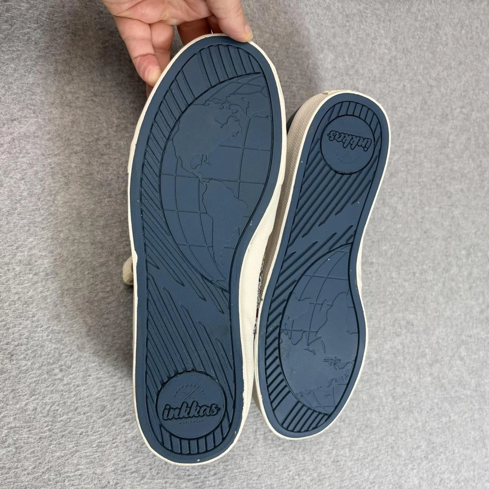 Inkkas Ace низкий верхний туфли мужчин размер 8 женщин 10 зеленый коричневый Primrose богемное Lagenlook - Изображение 2 из 4