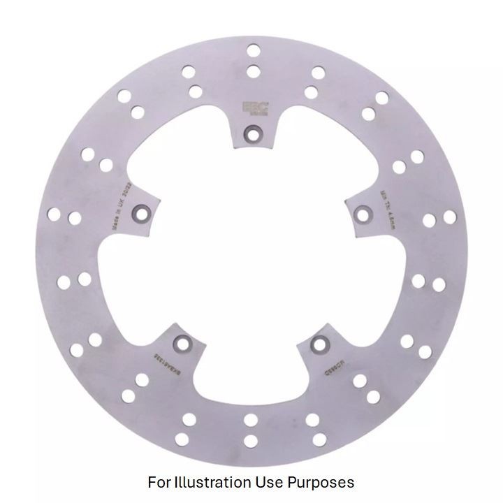 EBC Scooter Solid F&R Brake Disc FLHS for Piaggio X8 125 HengTong Rear 2005-2006