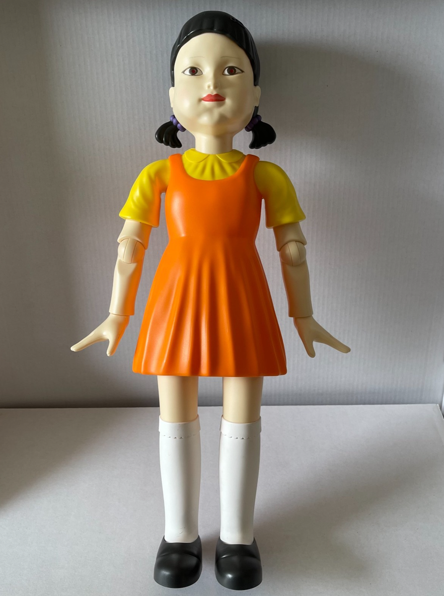 Netflix Squid Game Young-Hee Doll Remote Control 15” Tall No