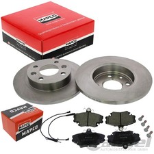 MAPCO BREMSSCHEIBEN 238mm + BELÄGE VORNE passend für DACIA LOGAN RENAULT 11 19 2
