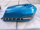 Yamaha RD250 RD400 C D E F  UK Petrol Tank Coffin Tank 1976 - 1979 DENTED