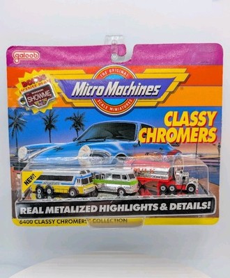 Micro Machines - 64000 Classy Chromers Collection #6 MILK Semi Truck 