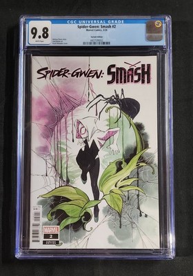 Spider-Gwen: Smash #2 - Peach Momoko Variant Cover (CGC 9.8) 2024