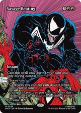 Savage Beating (Borderless) NM EN 26 Marvel Universe Eternal-Legal