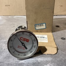 CHICAGO STAINLESS CSE THERMOMETER0-180F SAA475 4BT552UAAL2.5/4F NOS