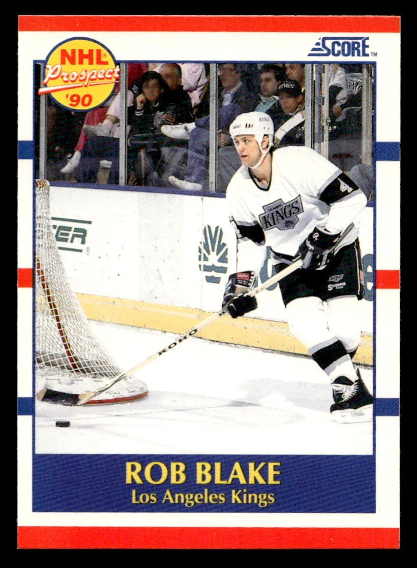 1990-91 Score American #421 Rob Blake HOF Rookie Card RC nmmt free shipping