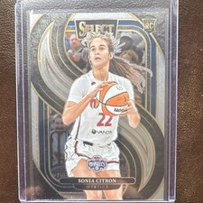 Panini 2025 WNBA Select Sonia Citron Rookie #122 Premier Level Mystics