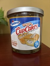 Hostess Orange Cupcake Candle 14oz Triple Wic...