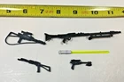 Vintage Star Wars Power of the Force Loose Accessories Light Saber Blasters
