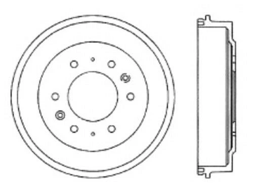 Tambor de freno estándar Centric Parts 123.45011 C-Tek para 86-93 B2000 B2200 B2600 Foto 2 de 4