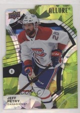 2021-22 Upper Deck Allure Green Rainbow Die-Cut 73/99 Jeff Petry #50 0tc2
