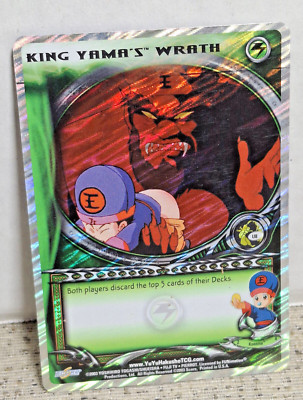 Yu Yu Hakusho TCG CCG King Yama's Wrath U8 1st Edition Dark Tournament Foil Card
