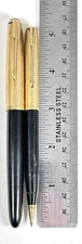 Vintage Parker 1/8 14k Gold Filled Fountain Pen + 1/10 16k GF Mechanical Pencil