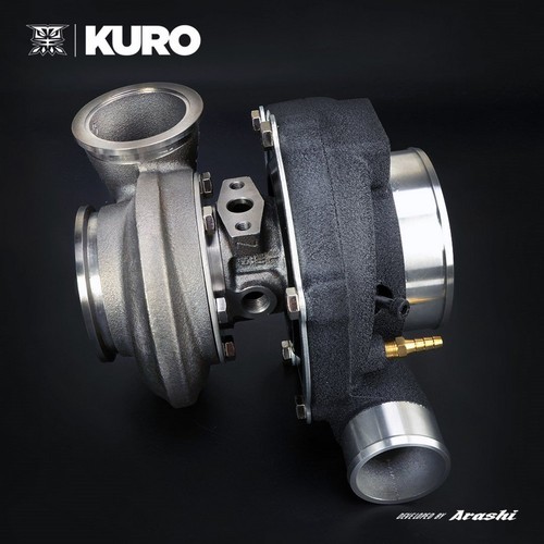 KURO 4" GTX3576R GEN 2 Billet Ball Bearing Turbo 0.83 A/R V-band GEN II 750 HP - Picture 4 of 6