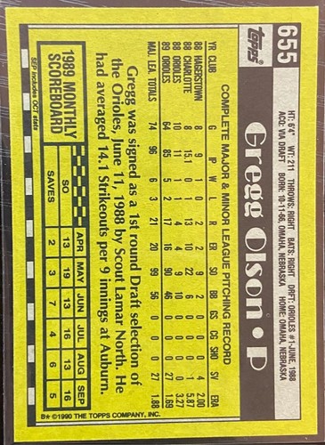 1990 Topps Baseball #1-792 - Pick & Choose - Complete Your Set - Picture 408 of 492