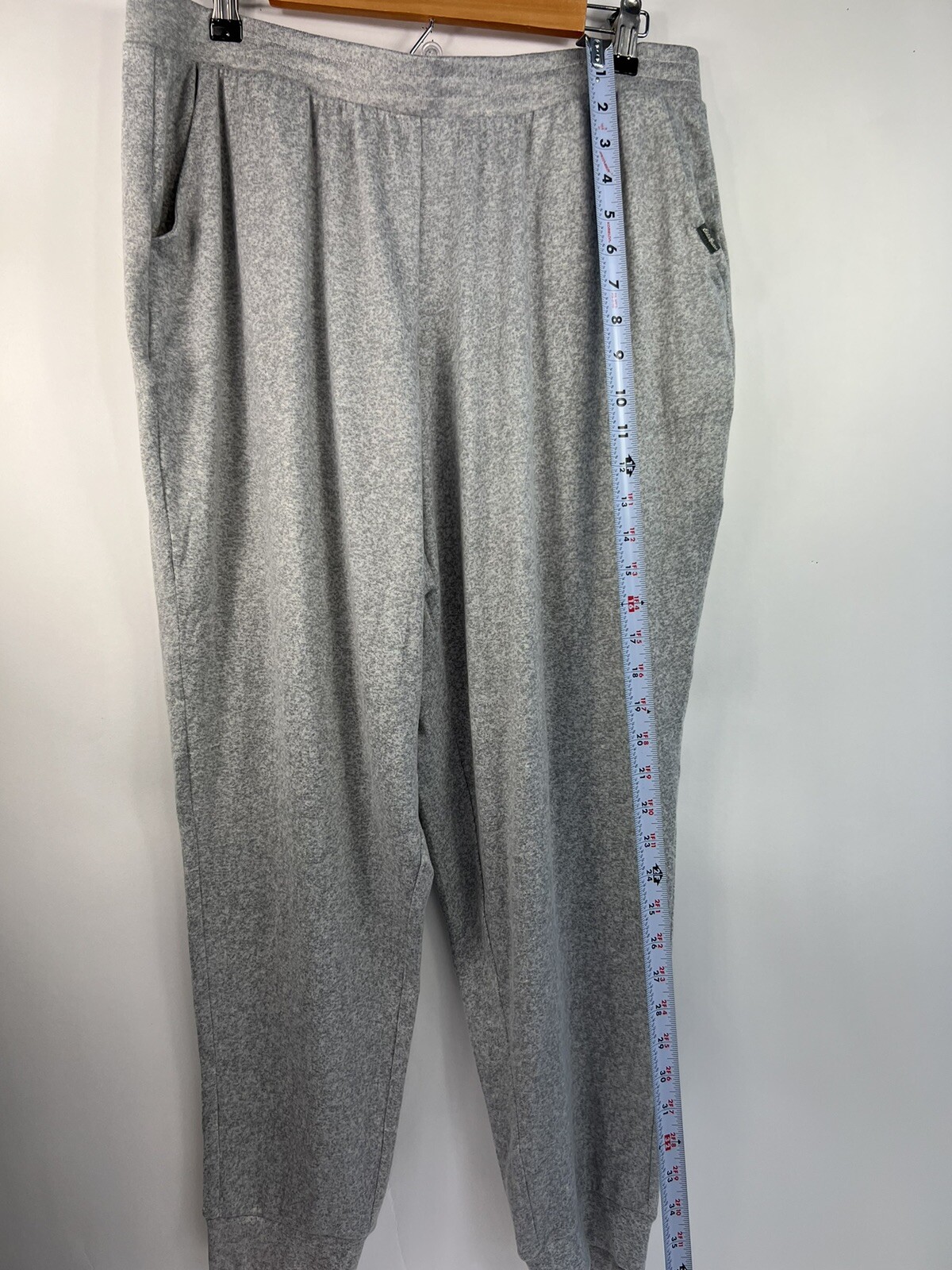 Eddie Bauer Lounge Pants Women's Sz XL Gray Elastic Waist Stretch