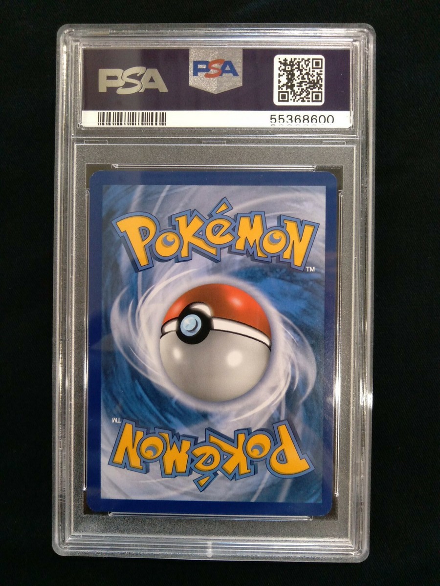 Graded PSA 8 2018 Pokemon Sun & Moon CRASHER WAKE #129 Forbidden