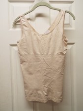 Yummie Tummie Tank With Reversible Neckline - Nude- L/XL - NEW