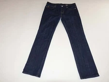 Vigoss Women's Straight Leg Jeans Size 13 Mid Rise Blue Stretch 31" Inseam