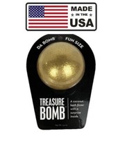 Da Bomb Fun-Size Treasure Bath Bomb Made In USA