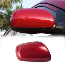 Red Right Passenger Side Rearview Mirror Cap Cover For Toyota Corolla 2007-2013