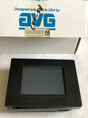 NEW AVG EZTCC-S6W-S,EZ AUTOMATION OPERATOR INTERFACE 6'' WHITE ON BLUE DISPLAY,Cf