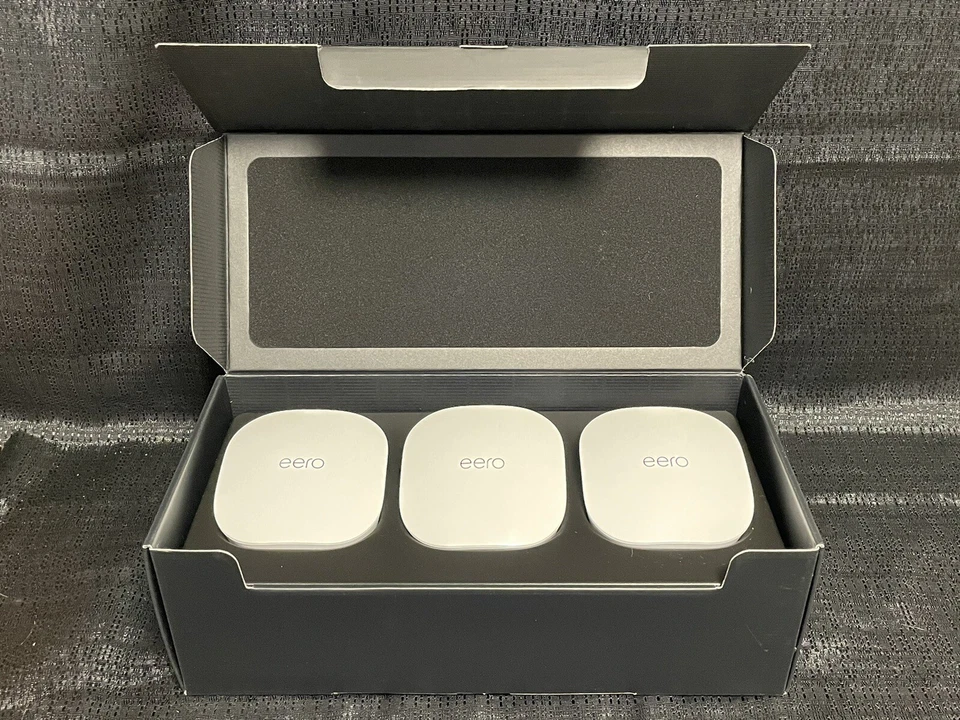 Eero Home AC Dual-Band Mesh Wi-Fi System White 3-Pac In Box! - Image 2 of 4