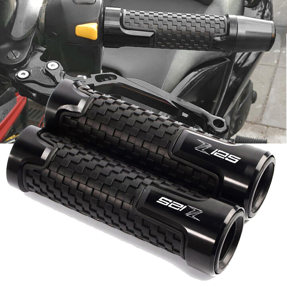 Black motorcycle Grips Handle bar Handlebar For Kawasaki Z125 Pro 2015 2016-2023