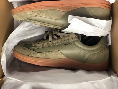 NEW STONE ISLAND SHOES MODEL 101 MILITARY TRAINER GREEN SNEAKERS | Size 13 NEW STONE ISLAND SHOES MODEL 101 MILITARY TRAINER GREEN  main image 3