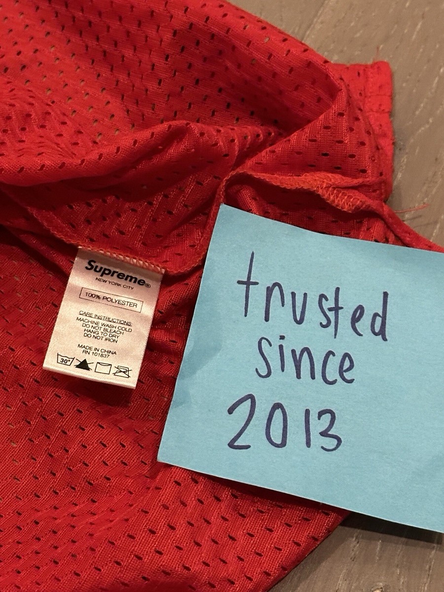 Supreme Dragon Red Football Jersey Top Size Medium Fall Winter