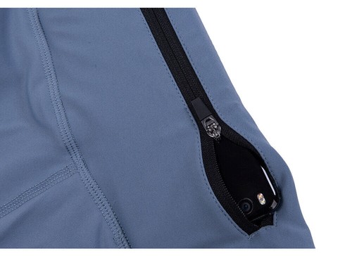 Pantaloncini corti da uomo a compressione morbidi freschi asciutti sport corsa allenamento - Foto 5 di 27
