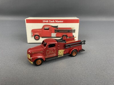 Readers Digest 1/64 Scale 1948 Task Master Fire Engine 1999 Diecast NIB