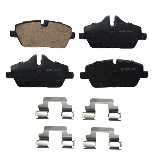 Front and Rear Ceramic Brake Pads with Hardware for 2007-2015 Mini Cooper - Picture 6 of 7