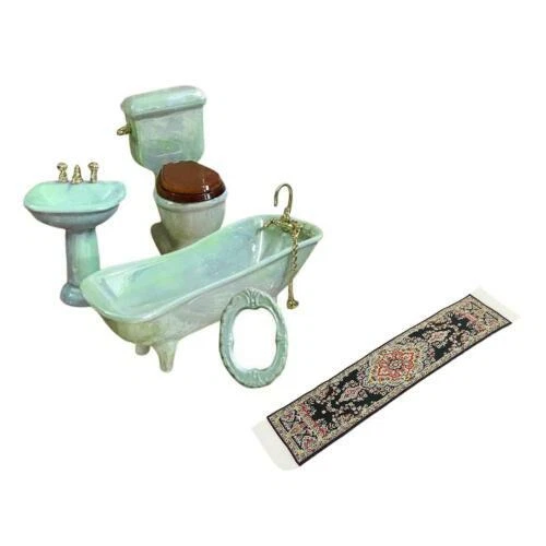 Bathroom 1:12 Lot for Doll House Furniture