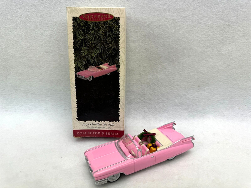 Hallmark Keepsake Christmas Ornament 1959 Cadillac De Ville Classic American Car
