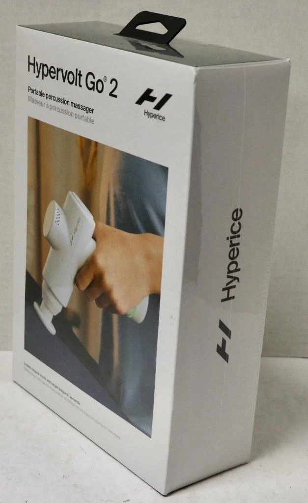 NEW - Hyperice Hypervolt Go 2 Handheld Percussion Massage Device