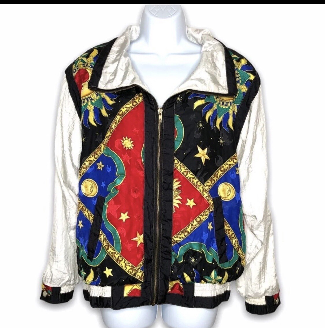 Bob Mackie wearable art celestial jacket - image 1