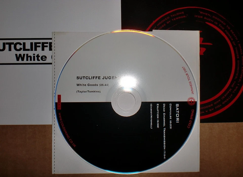 SUTCLIFFE JUGEND / SATORI - JAPAN TOUR / CD / UK / 2007 / COLD SPRING / LIMITED - Bild 3 von 3