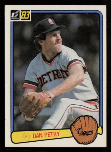 Dan Petry #359 1983 Donruss card