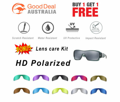 2 x HD Polarized Replacement Lenses For-Oakley Offshoot 9190 Sports Sunglasses