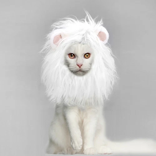 Lion Mane for Cats Funny Halloween Costume for Cats Snoods for Cats - Bild 31 von 42