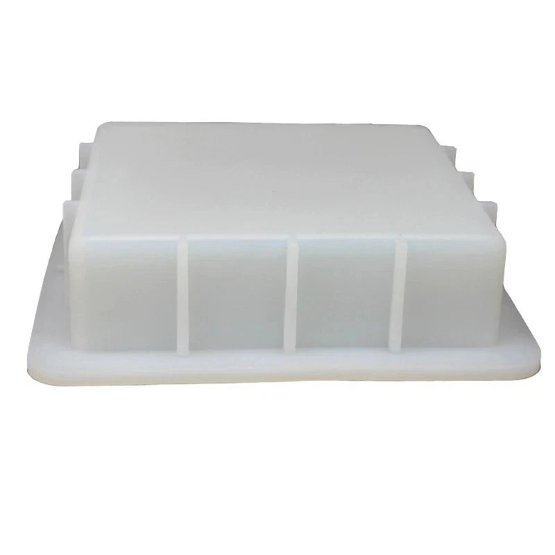 Large Square Mold Silicone Mould Tray for Homemade Ice Cake Loaf Baking Craft :) - image 3 of 4