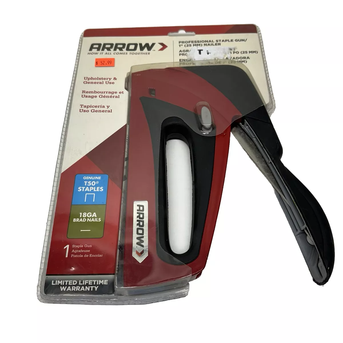 Arrow t50 brad nails deals