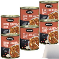 Menzi Kessel Gulaschsuppe Mit Rindfleisch 6Er Pack 6X800Ml Dose Usy Block