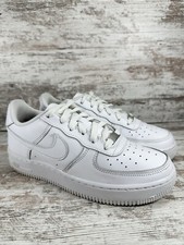 Women's Nike Air Force 1 Low Triple White Sneakers Sz 7.5 Athletic